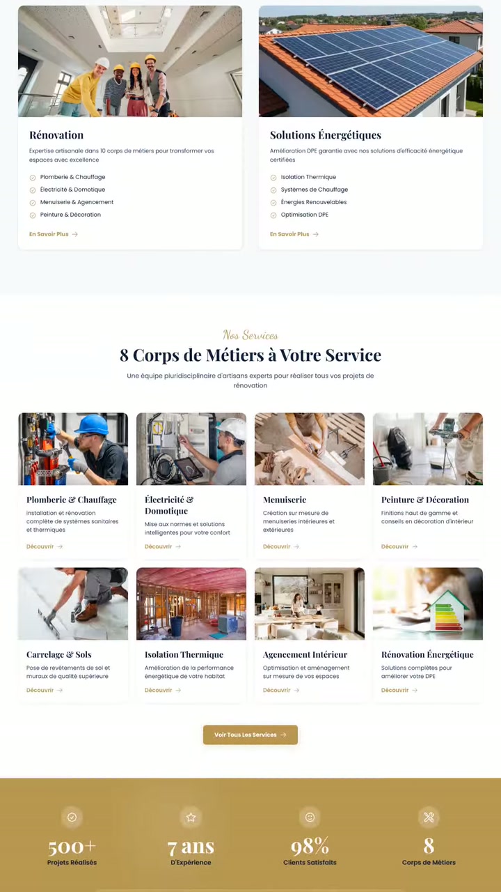 Site web rénovation énergétique Ecologement