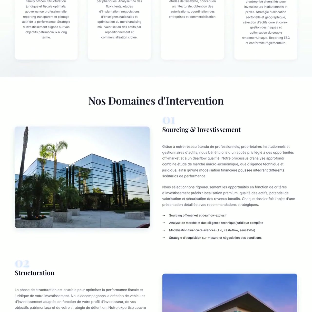 Site web immobilier Joseph Venture